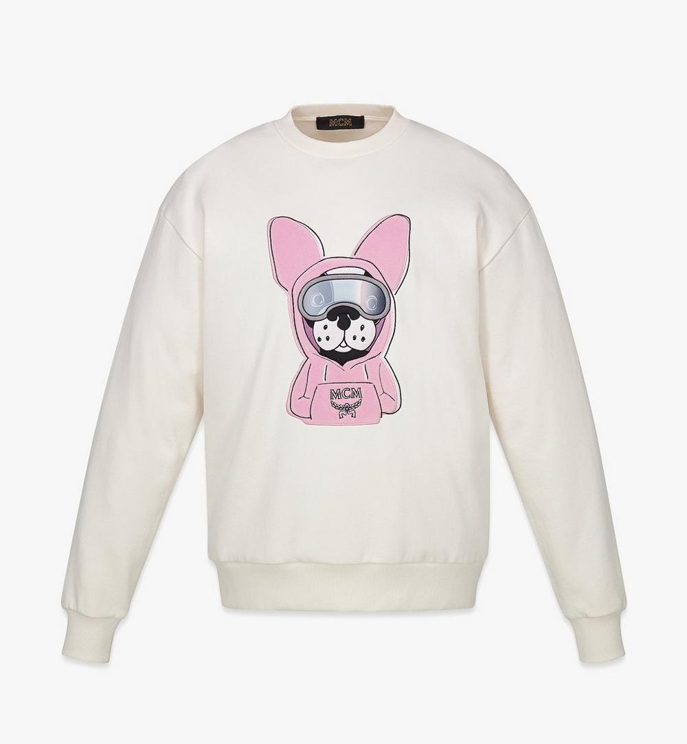 M Pup Graphic Sweatshirt in Organic Cotton 1